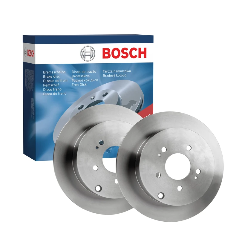 Bosch BD1662 Brake discs - ECE-R90 certified - 1 set of 2 discs