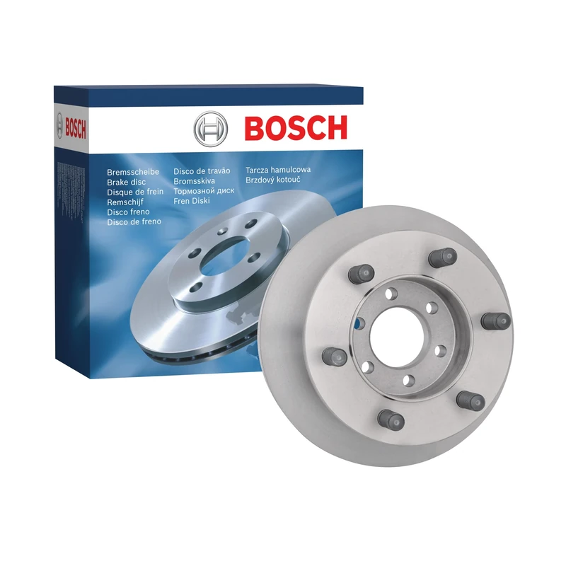 Bosch BD2332 Brake Disc - 290 mm Solid Discs - Front Axle - ECE-R90 Certified - Reliable Braking, Stable Performance, Corrosion Protection - 1 Single Disc