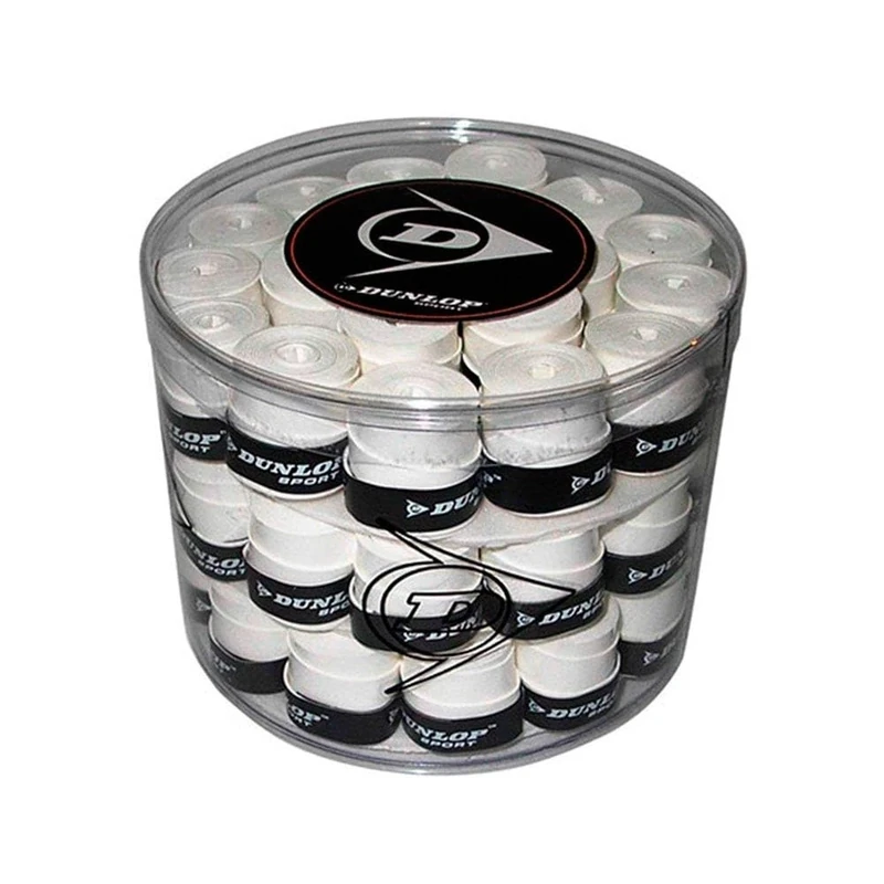 DUNLOP TOUR PRO WHITE OVERGRIP CUBE