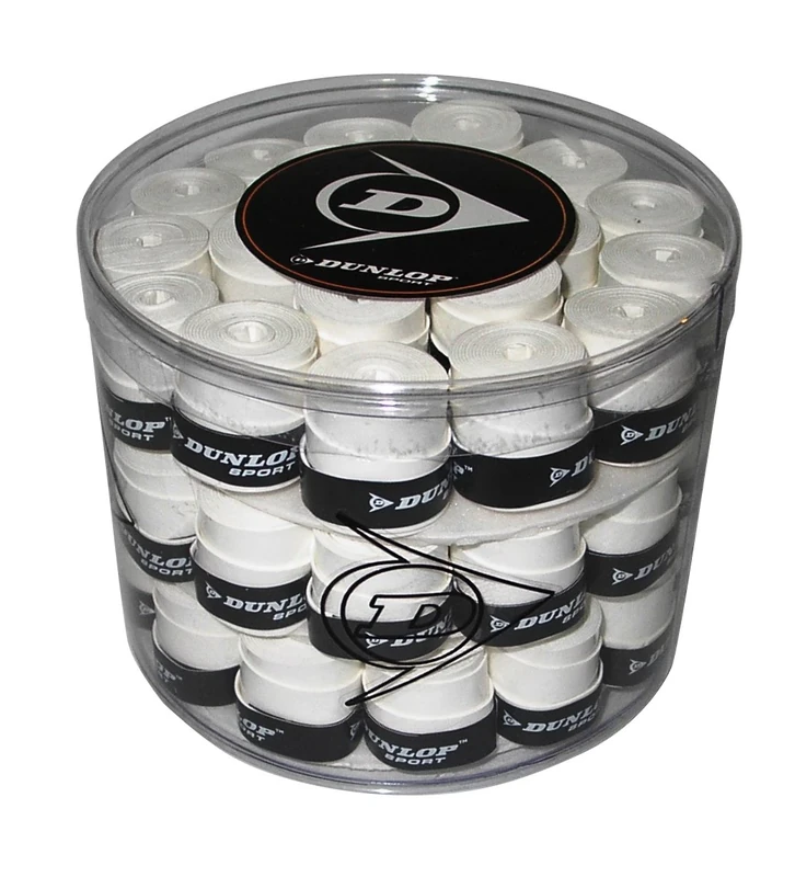 DUNLOP TOUR DRY WHITE OVERGRIP CUBE