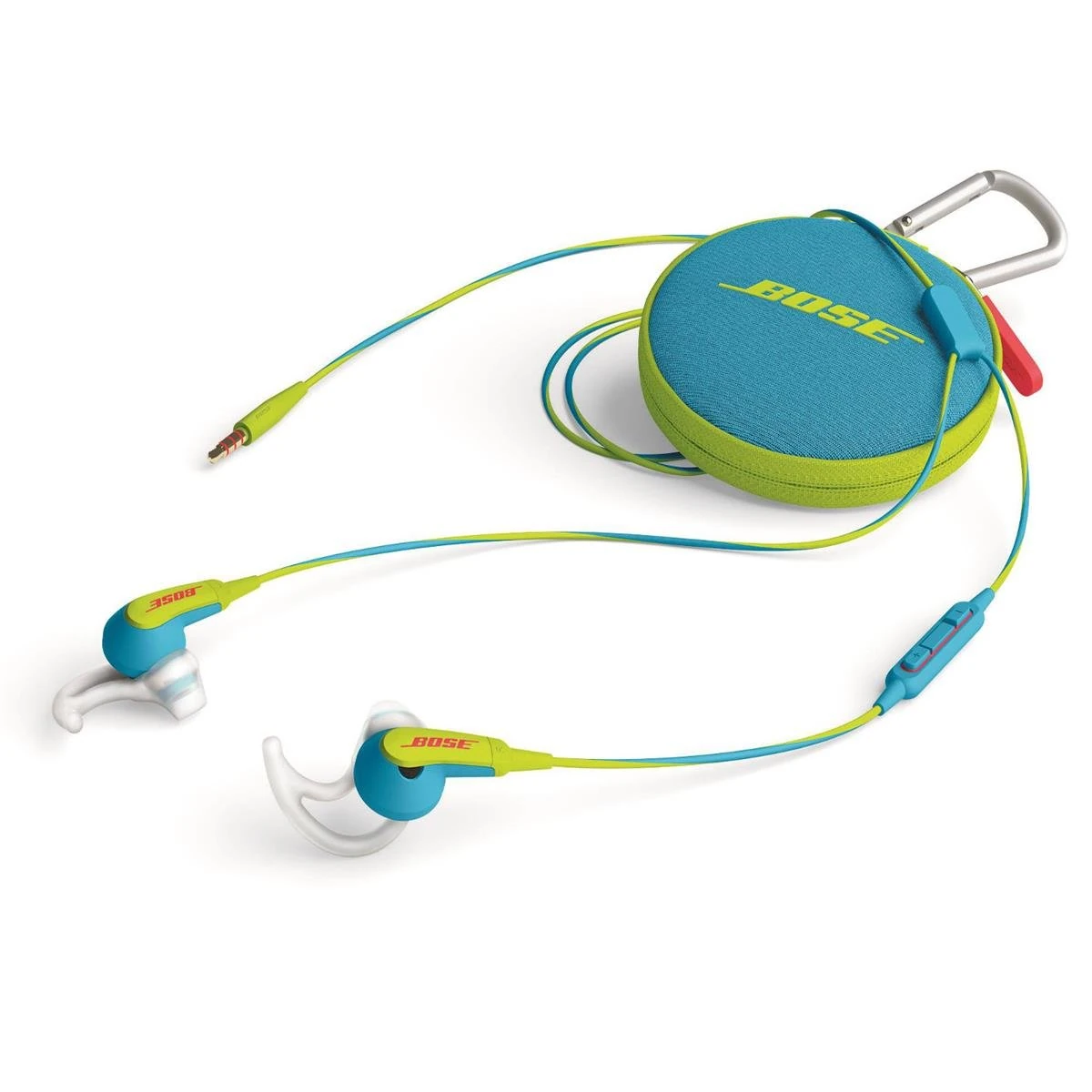 Bose SoundSport In-Ear Headphones for Apple Devices - Neon Blue