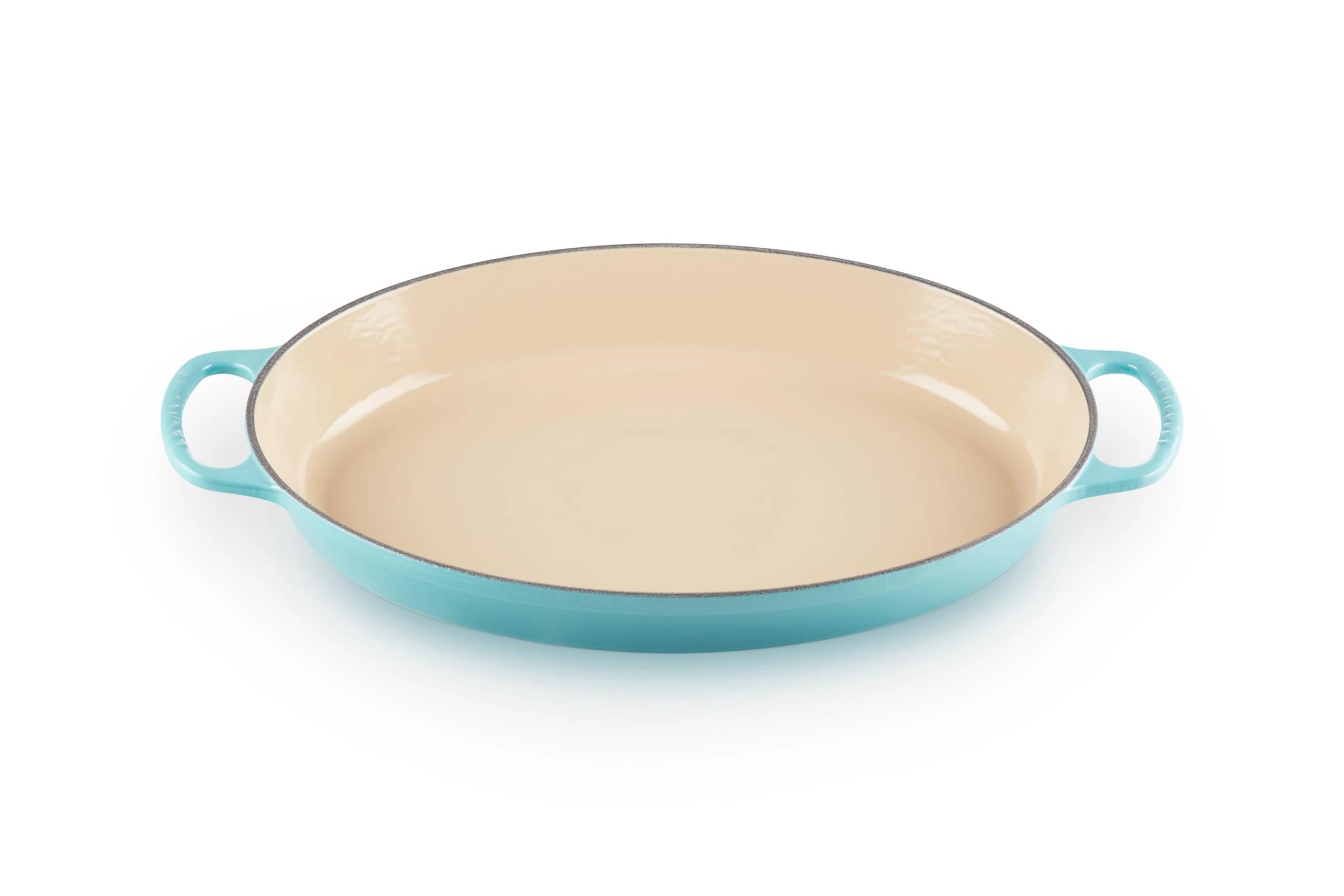 Le Creuset Enamel Cast Iron Signature Oval Baker, 3 quart, Caribbean