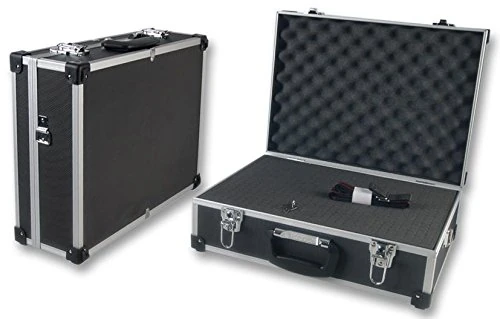 Duratool D01819 Black ABS and Aluminium Photography Case - 450 x 325 x 155mm