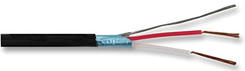 Pro Power 3mm Microphone Cable, 20/0.1mm OFC, Screened, 100m Reel, Black – PP3746 - Image 1