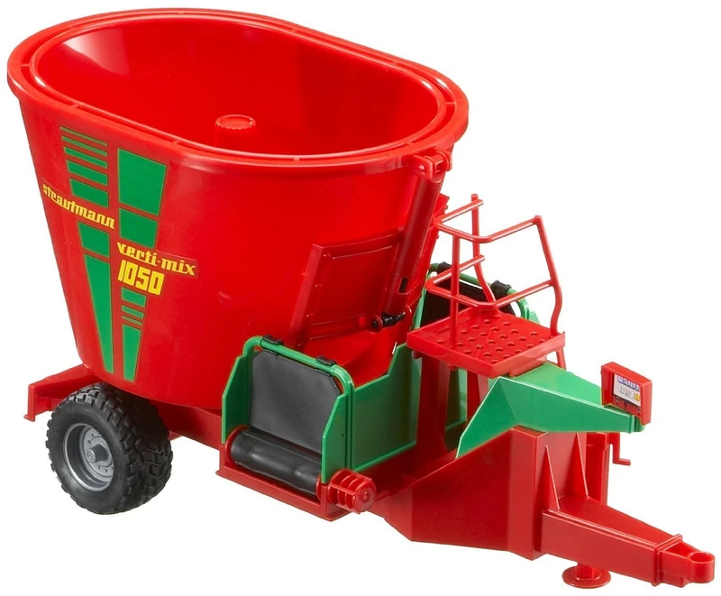 Bruder Strautmann Verti-Mix 1050 Fodder Mixer for Children, 1:16 Scale, Unisex Toy Tractor, Model 2127
