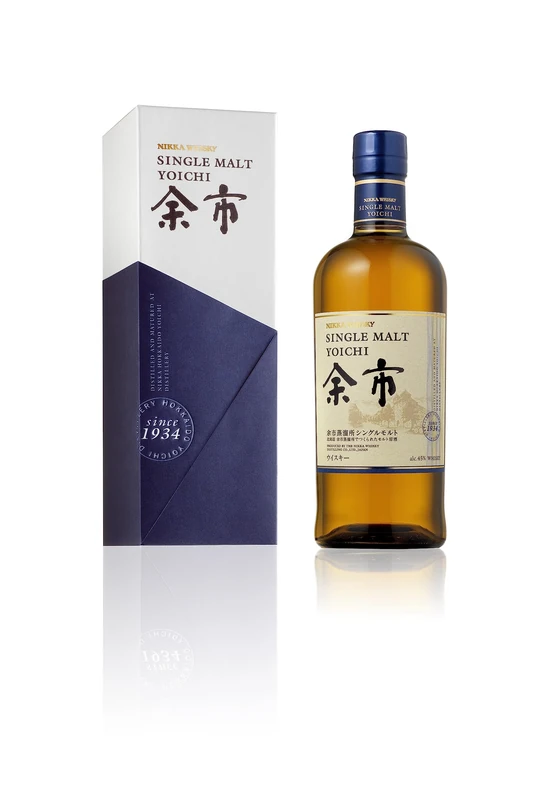 Nikka Yoichi Single Malt Japanese Whisky | 70cl | 45% | Full Bodied and Smooth| | Smoke, Apple and Spice Notes | Perfect for Gifting