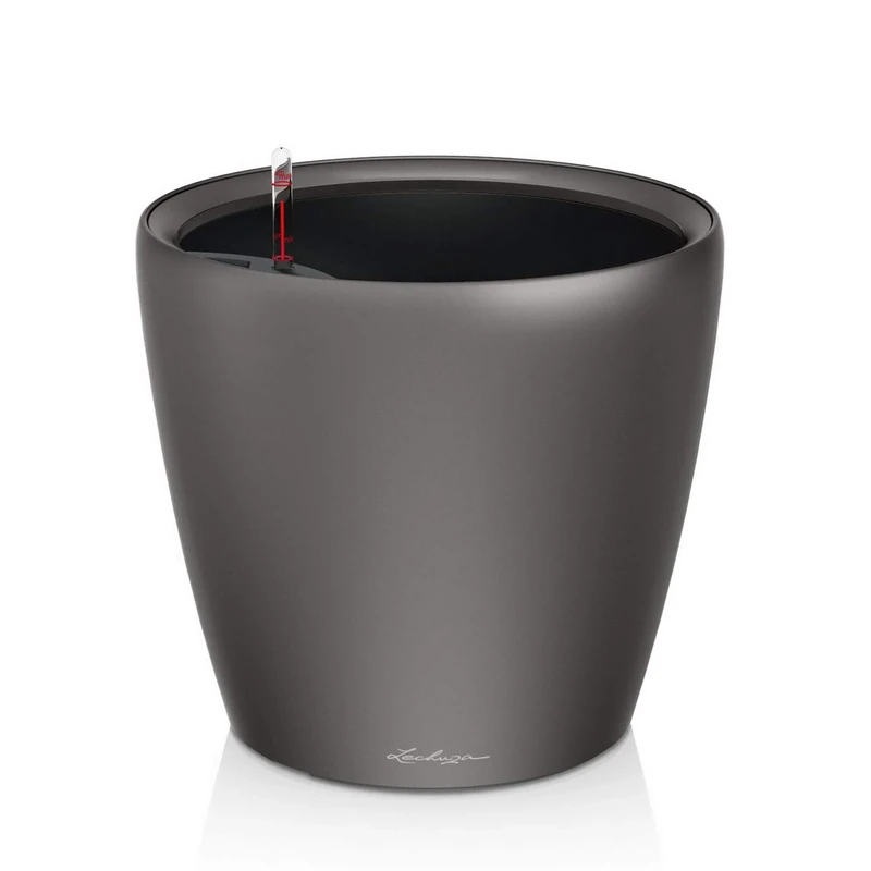 LECHUZA CLASSICO Premium LS 50 anthracite metallic 16103