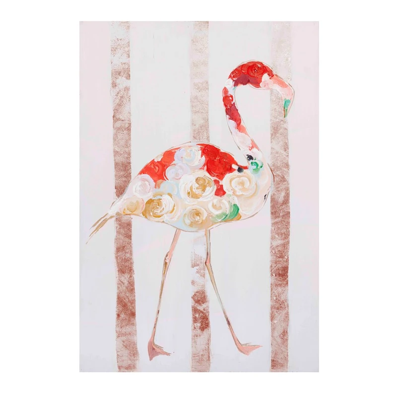 EMDE CH165001-0 Flamingo Canvas - Pink - Image 1