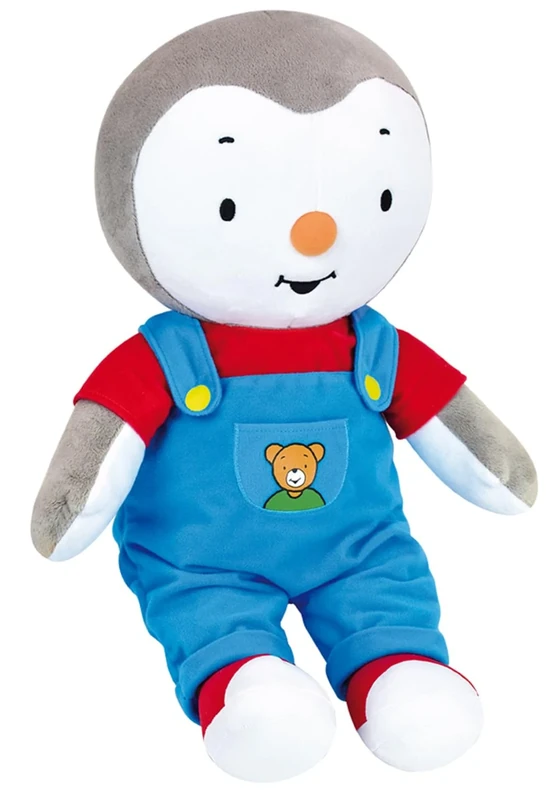Jemini T'choupi Soft Toy for Babies from Birth | Official Plush Toy 45 cm | Soft Baby Toy | Machine Washable | Sleep Companion | Gift Idea for Newborn Boy Girl