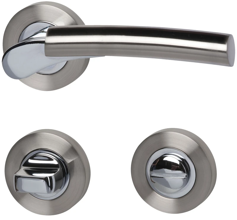 Alpertec Solid 7 Rosette Fittings Available in Different Finishes, 28022220C