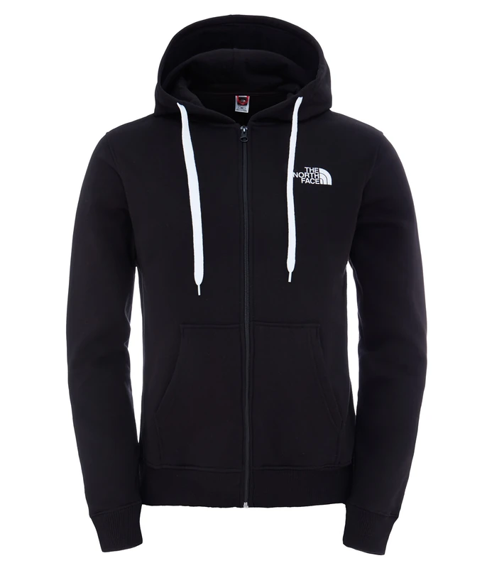 The North Face Men's Open Gate Full Zip Hoodie - Tnf Black/Tnf White, XL