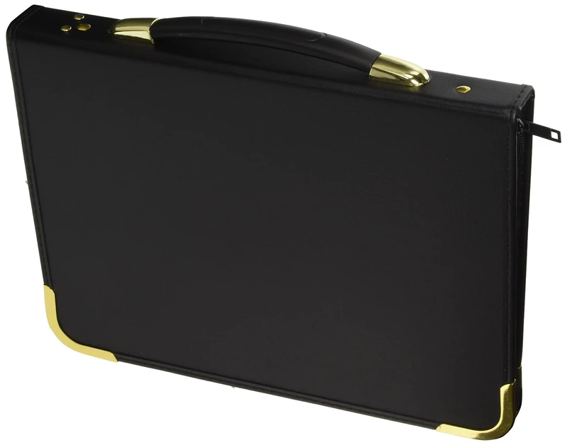 Clairefontaine PCJ1A4BKZ Pressbook with A4 black rings under film - Designed to protect and preserve art works, papers and documents -Very Easy to carry