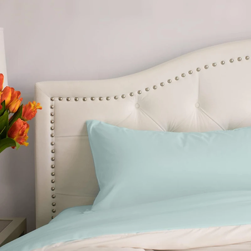 PeachSkinSheets Cooling Bed Sheets for Hot Sleepers - Ultra-Soft Breathable Peachskin Performance Fabric™, Moisture-Wicking, Deep Pocket Sheet Set, Oeko-TEX®, (Queen Size, Beach Blue)
