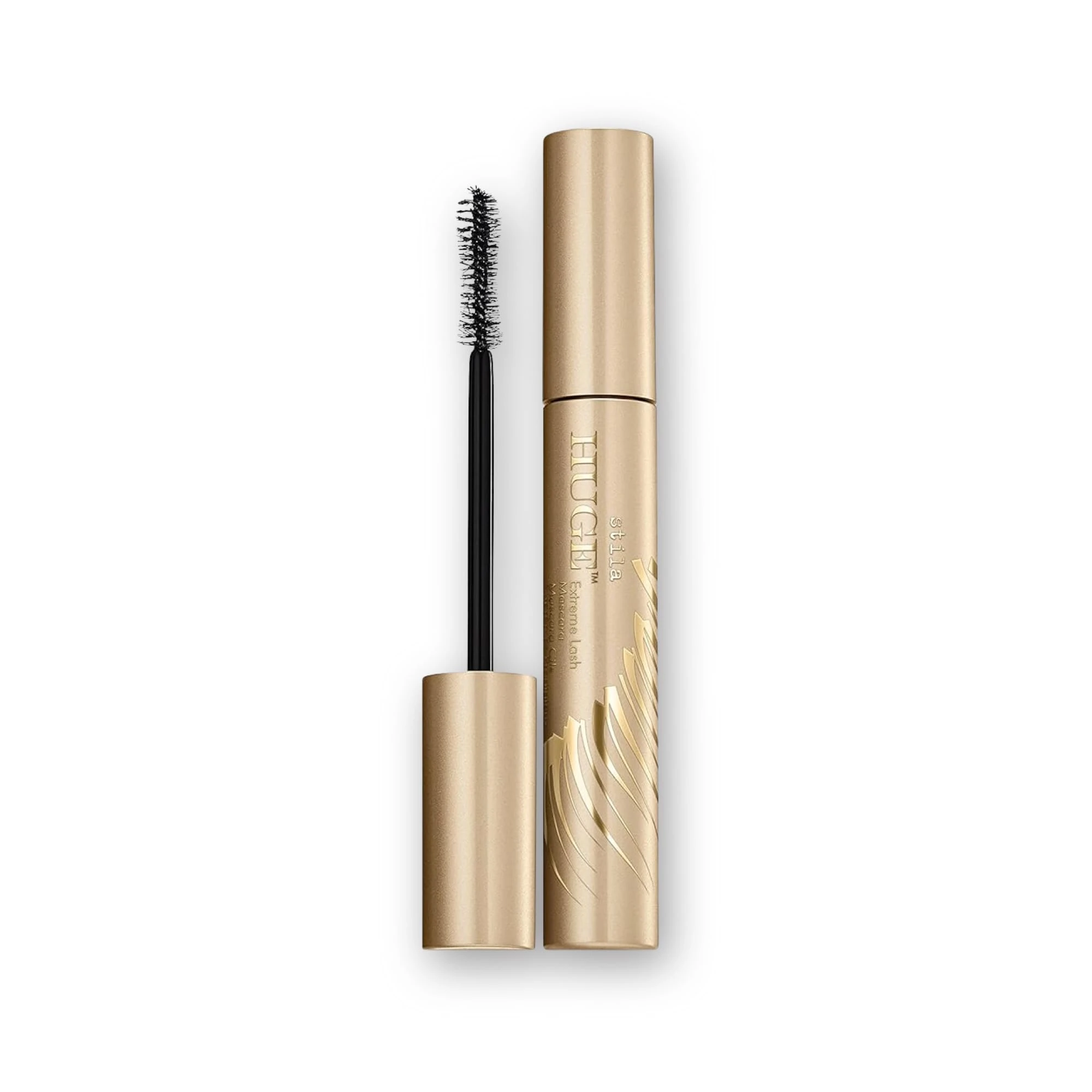Stila HUGE™ Extreme Lash Mascara - Black for Visibly Lifted Lashes - Cruelty Free to Increase Volume, Curl & Lift for Beautiful Lashes - 13ml