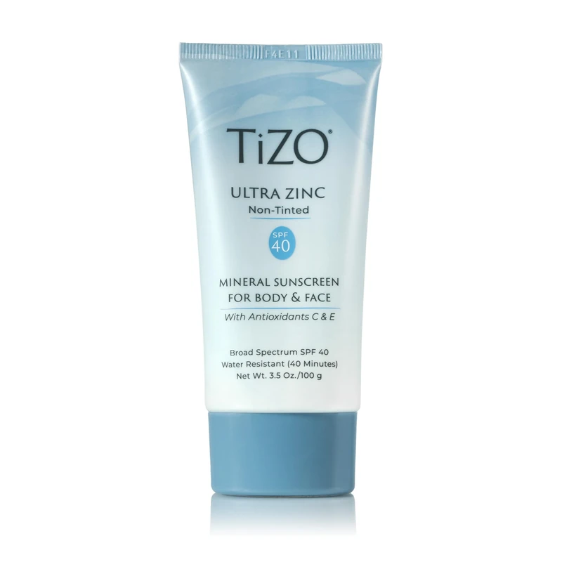 Tizo Ultra Zinc Body and Face Non-tinted SPF 40 For Unisex 3.5 oz Sunscreen