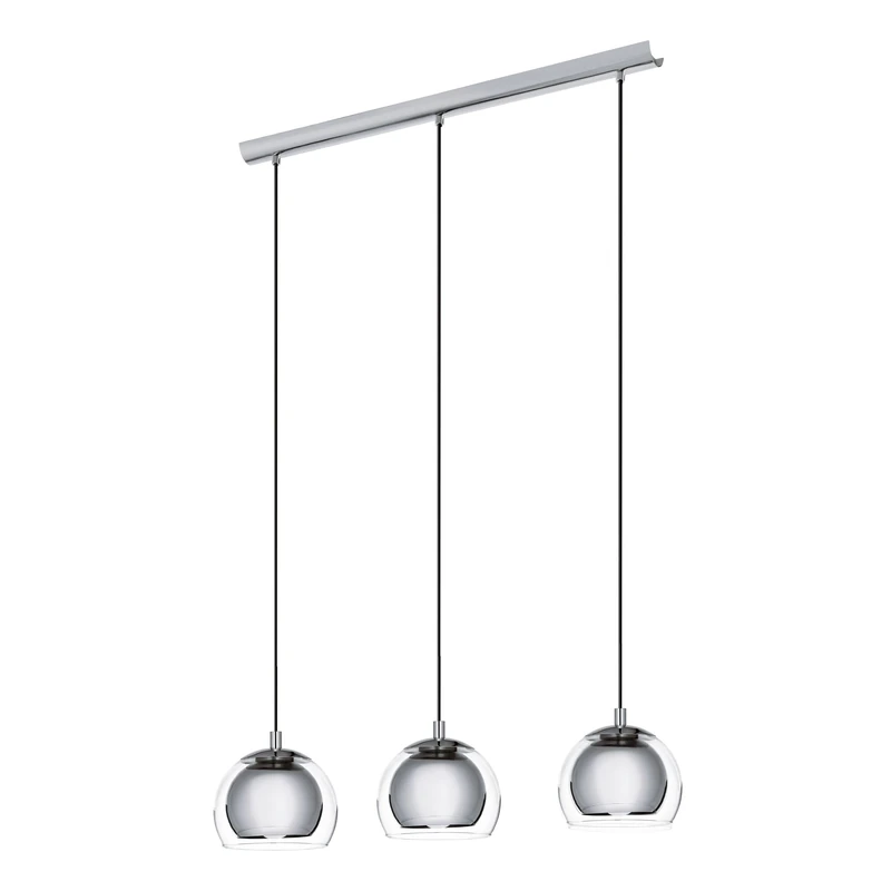 EGLO E27 Chrome Pendant Lamp ROCAMAR, 94593
