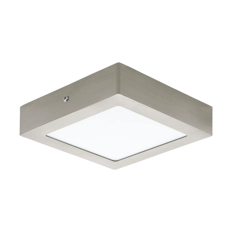 EGLO 94524 LED Satin Nickel Wall/Ceiling Lamp FUEVA 1