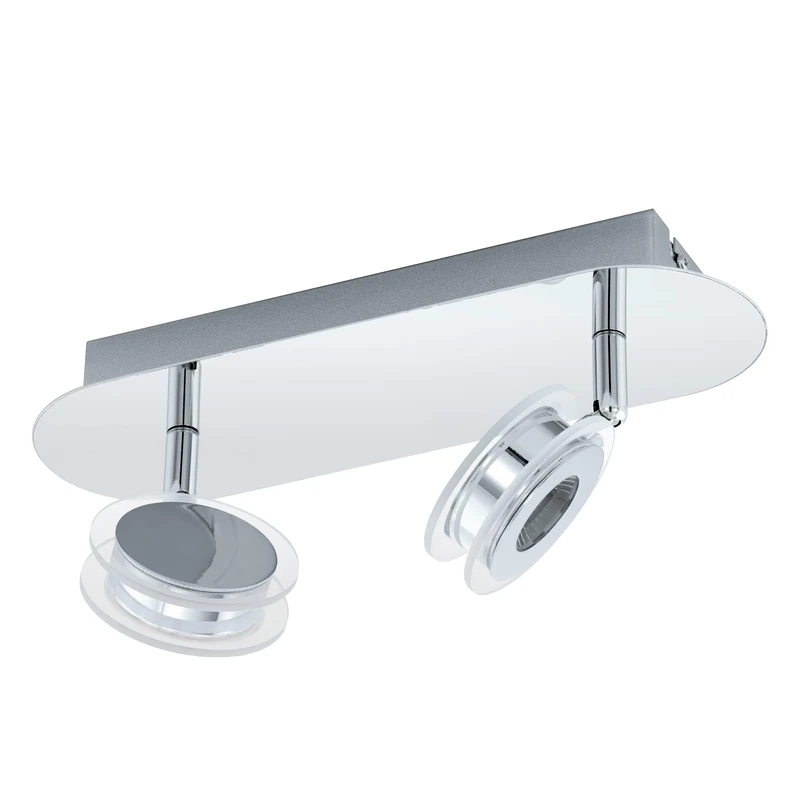 Eglo 94489 Ceiling Light, Silver, Chrome, One Size