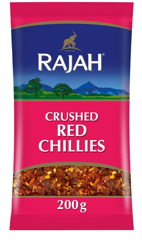 Rajah Crushed Red Chillies, 200g