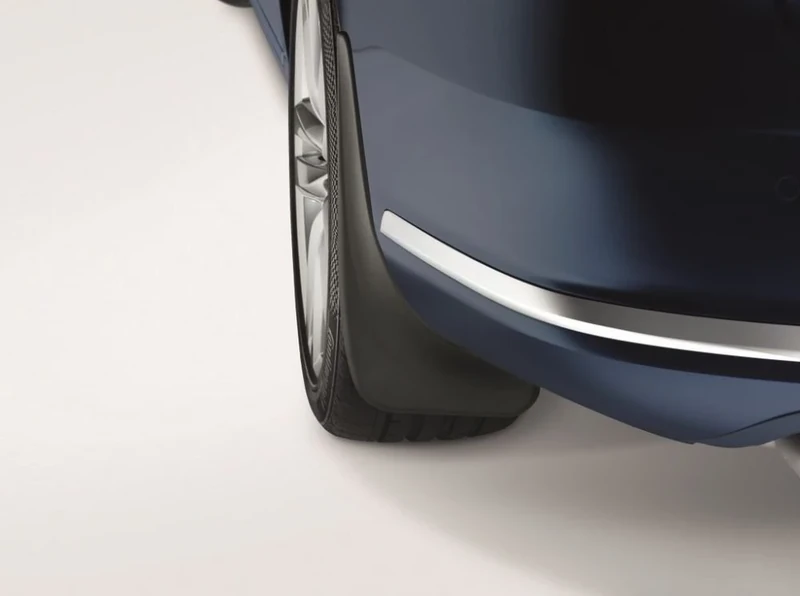 Original Volkswagen Rear Mud Flaps for VW Passat B6 (3 °C) 3 °C0075101 A Black