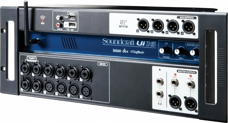 Soundcraft Ui 16 16-Channel Remote-Controlled Digital Mixer