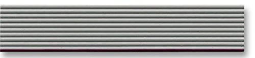 Pro Power NFCG-2816 0.05" Pitch 16 Way Flat Ribbon Cable, Grey, 30.5 m Reel