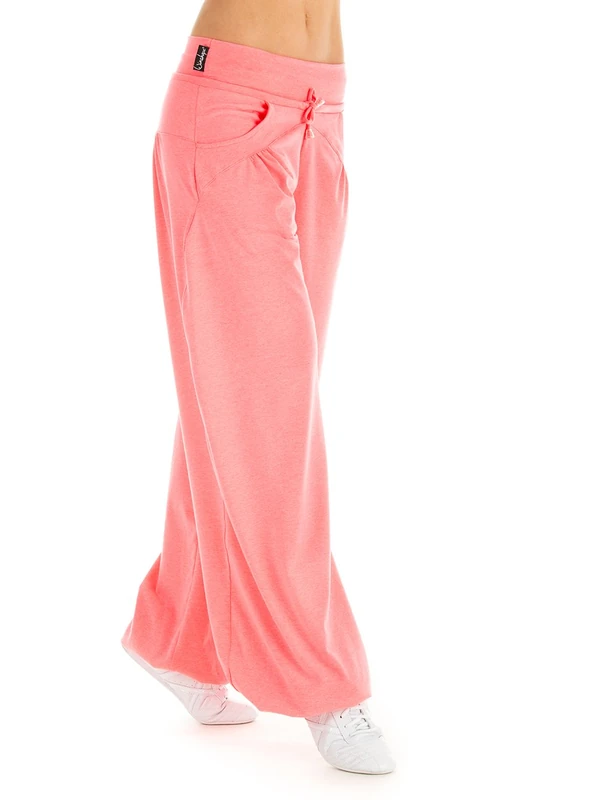 Winshape WTE3 Ladies' Dance Fitness Leisure Sports Training Trousers, Womens, Trainingshose Dance Fitness Freizeit Sport, neon coral, S long