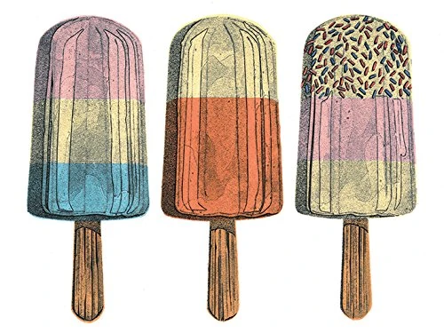 The Art Group "Lollies Barry Goodman Canvas Print, Multi-Colour, 60 x 80 x 1.3 cm