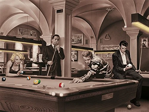 Chris Consani "Game of Fate " Canvas Print, Cotton, Multi-Colour, 3.20 x 60.00 x 80.00 cm