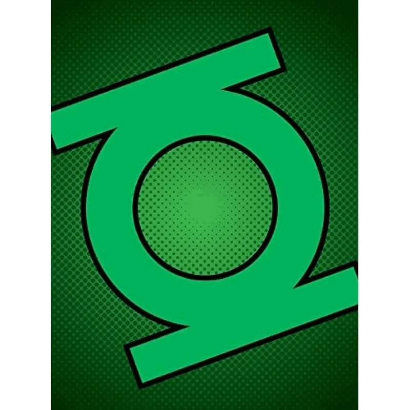 DC Comics "Green Lantern Symbol" Canvas Print, 60 x 80 cm