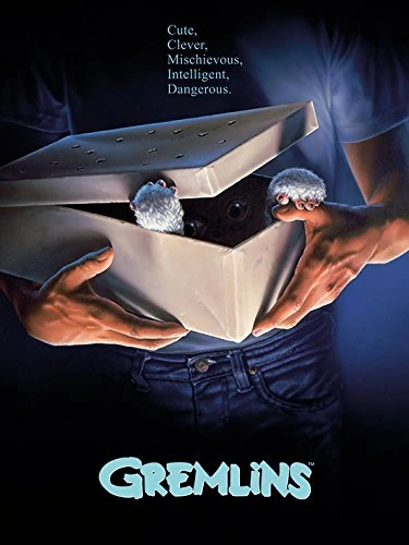 Pyramid International "One-Sheet - Gizmo Gremlins Canvas Print, Multi-Colour, 60 x 80 x 1.3 cm