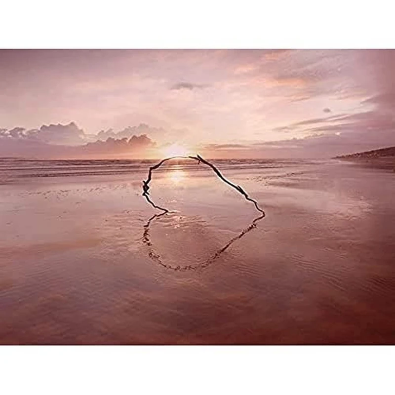 Ian Winstanley WDC90954 Love on The Horizon Canvas Print, Multi-Colour, 60 x 80 cm
