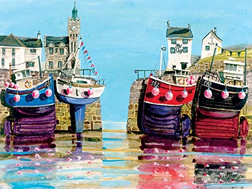 Jeremy Thompson Janet Bell "Winter Jar" Canvas Print, Multi-Colour, 40 x 40 cm