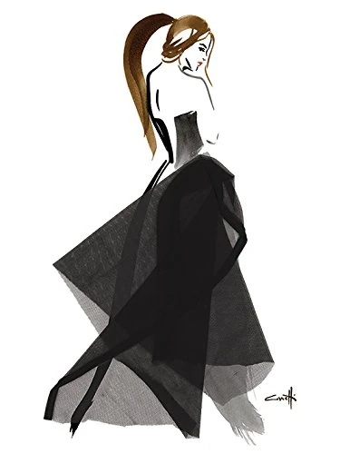 Michel Canetti "Philomene Canvas Print, Multi-Colour, 60 x 80 cm