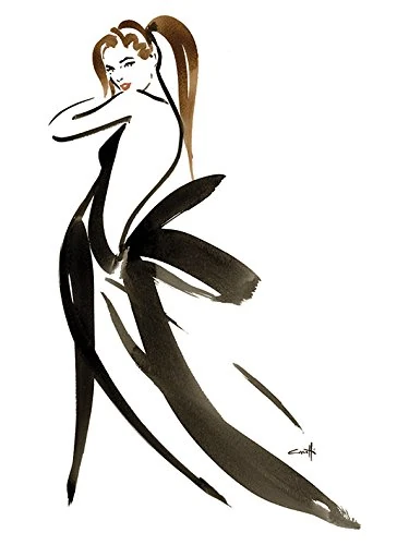 Michel Canetti "Danica Canvas Print, Multi-Colour, 60 x 80 cm