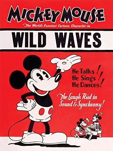 Disney Junior Wild Waves Canvas Print, Multi-Colour, 60 x 80 cm