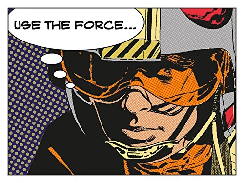 Star Wars "Use The Force Canvas Print, Cotton, Multi-Colour, 1.80 x 60.00 x 80.00 cm