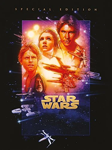 Star Wars Episode IV A New Hope Canvas Print - 60 x 80 cm