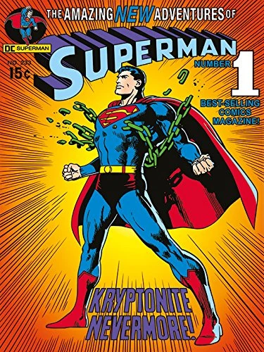 DC Comics Superman 60 X 80 cm "Kryptonite" Canvas Print