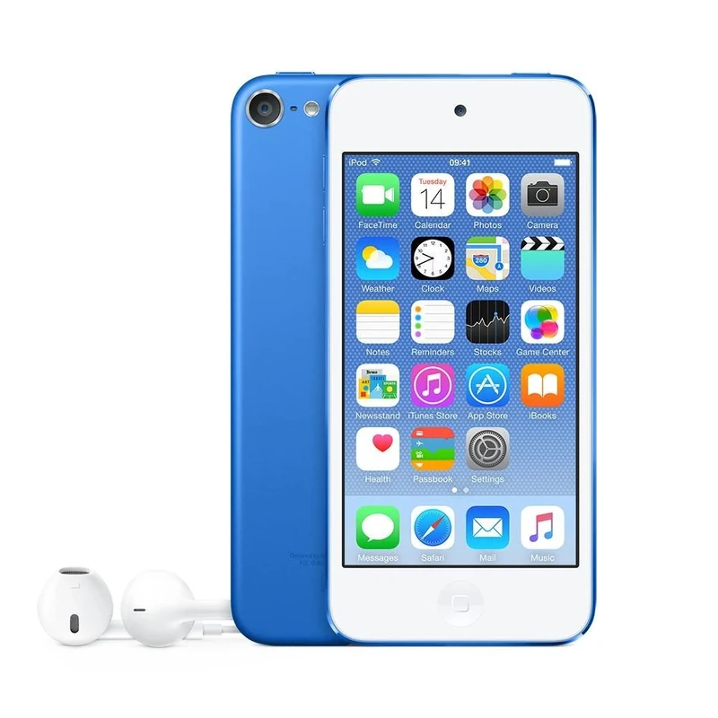 Apple iPod touch 16GB - MP3/MP4 players (MP4, Flash-media, Blue, Lightning, iOS, Lithium-Ion (Li-Ion))