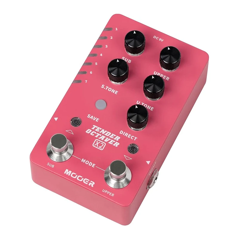 MOOER TENDER OCTAVER X2 STEREO OCTAVE PEDAL
