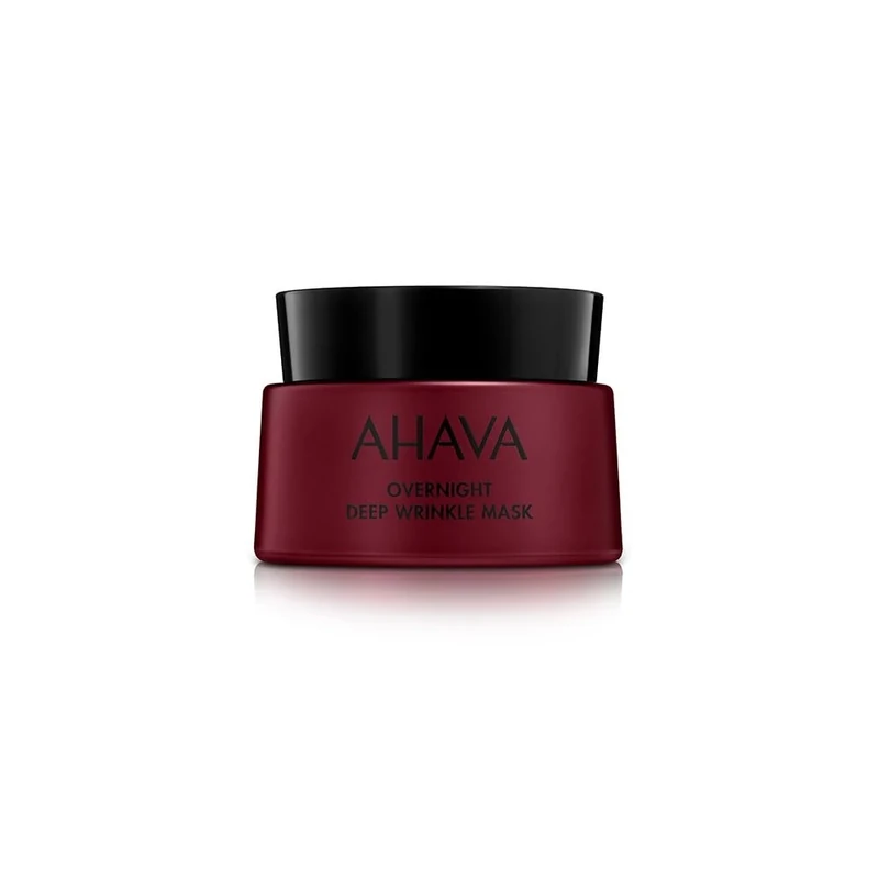 AHAVA Deep Wrinkle Overnight Mask - Anti-Aging Facial Treatment - Reduces the appearance of deep wrinkles (50ml)