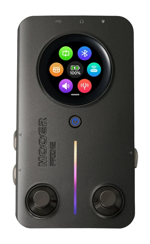 Mooer Prime M2 Intelligent Multi Effects Floor Pedal, Grey