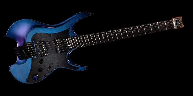 Mooer GTRS W900 Wing 900 Aurora Purple Electric Guitar