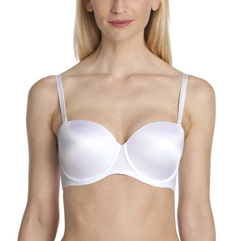 Rosa Faia Women's Padded Basic Everyday Bra, White, 32D