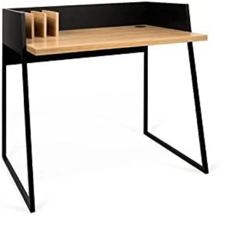 Symbiosis Volga Desk, Black and Oak 90x60x88 cm