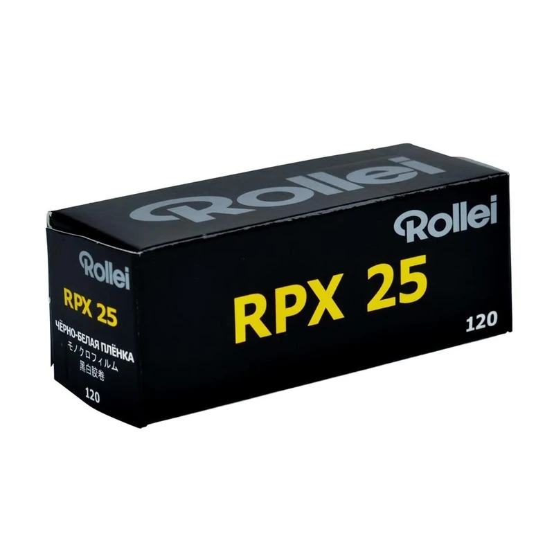Rollei RPX 25 Black and White Film - 120 Size ISO 25