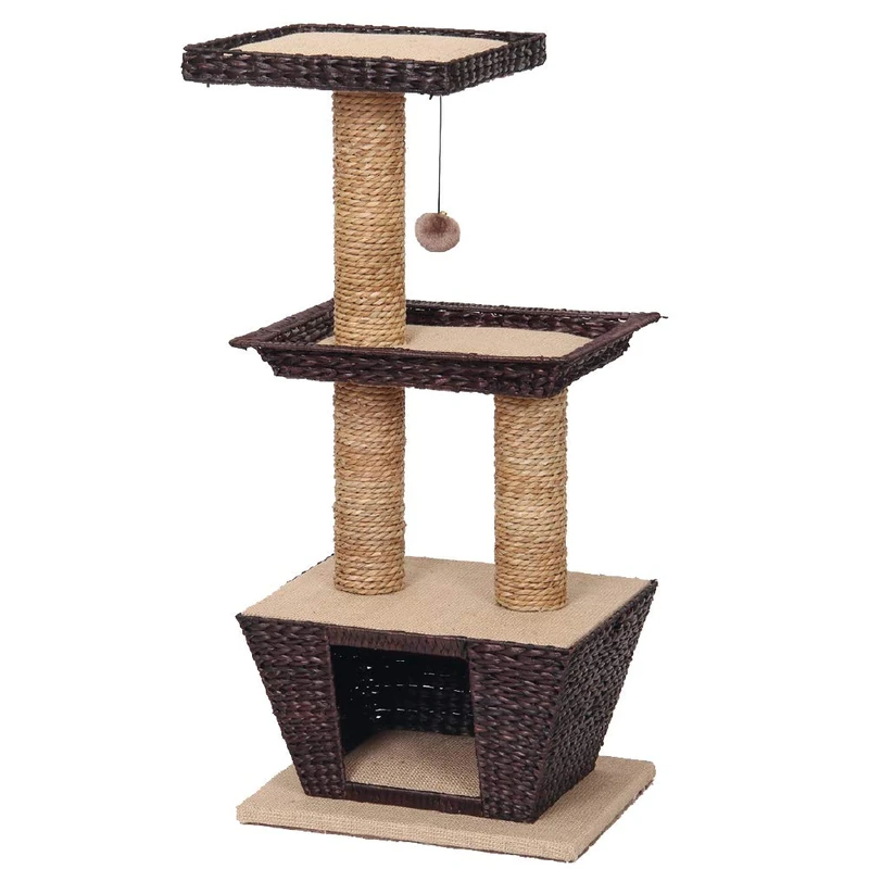 CROCI Natural Betulla Cat Scratchers, 45 x 35 x 98.5 cm