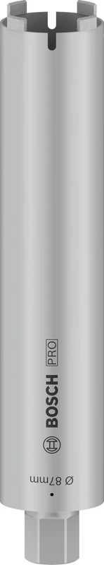 Bosch 2608601407 Diamond Dry Core Drill, 0 V, Silver, 87 x 400 mm