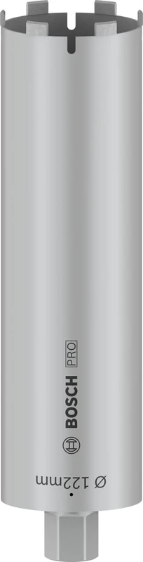 Bosch 2608601410 Diamond Dry Core Drill, 0 V, Silver, 122 x 400 mm